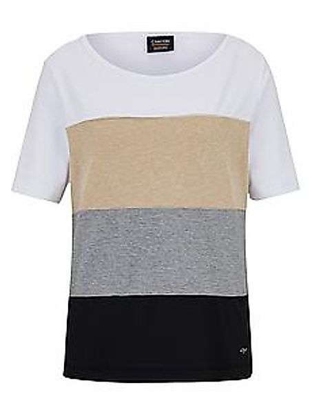 T-Shirt Rundhals-Ausschnitt Canyon weiss günstig online kaufen