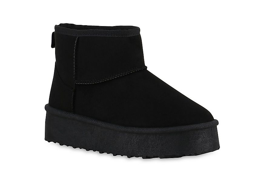 VAN HILL 840765 Winterstiefelette Damen Warm Gefütterte Winter Boots Profil günstig online kaufen