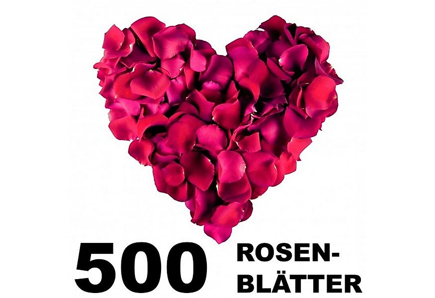 Kunstblume 500 Rosenblätter Rosenblüten Blütenblätter Hochzeit Deko weiß o. günstig online kaufen