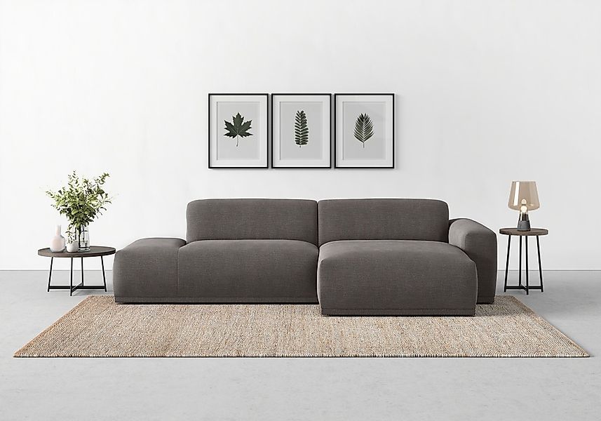 TRENDMANUFAKTUR Ecksofa "Braga, mit hochwertigem Kaltschaum, L-Form, in Cor günstig online kaufen