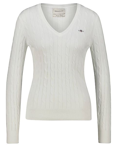 Gant Strickpullover Damen Strickpullover STRETCH COTTON günstig online kaufen