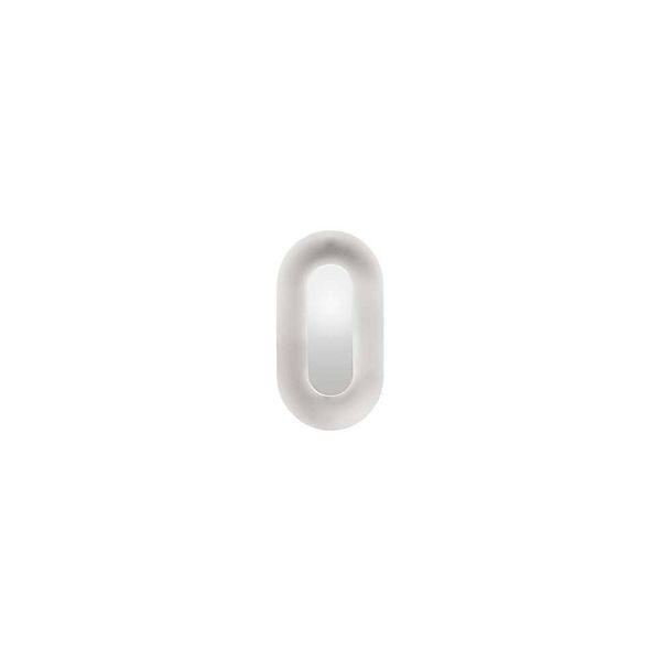 Nuura LED-Wandlampe Sasi, Höhe 29 cm, silberfarben, Metall günstig online kaufen