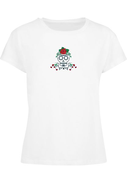 Merchcode T-Shirt "Merchcode Damen Ladies Frida Kahlo - Death Box Tee" günstig online kaufen