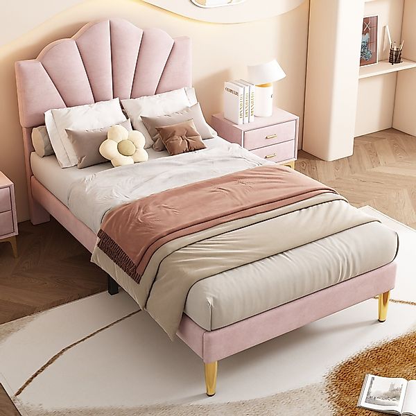 Odikalo Polsterbett Muschel Bett Lattenrost Polsterbank günstig online kaufen