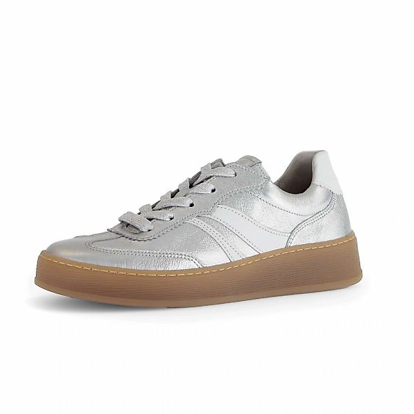 Gabor Sneaker "Sneaker low Materialmix Leder" günstig online kaufen