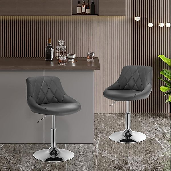 Woltu Barhocker (4 St), Verstellbarer Sitzhocker günstig online kaufen