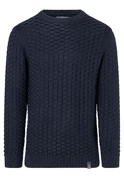 TIMEZONE Strickpullover Strickpullover Rundhals 3D Muster Regular Fit Heavy günstig online kaufen