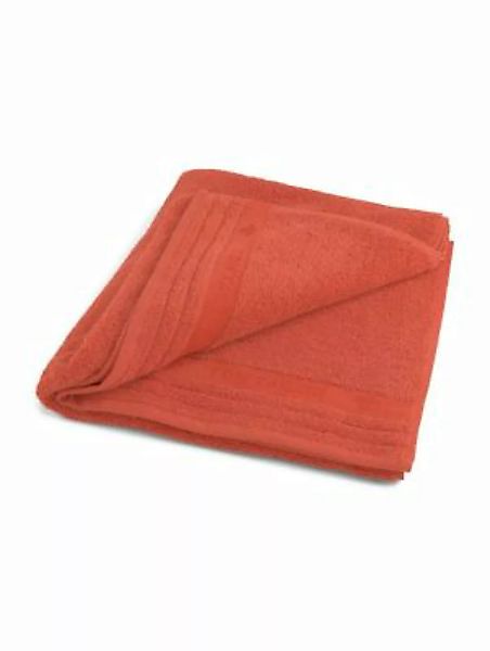 TOM TAILOR Bath Frottier Handtuch Handtücher dunkelbraun günstig online kaufen