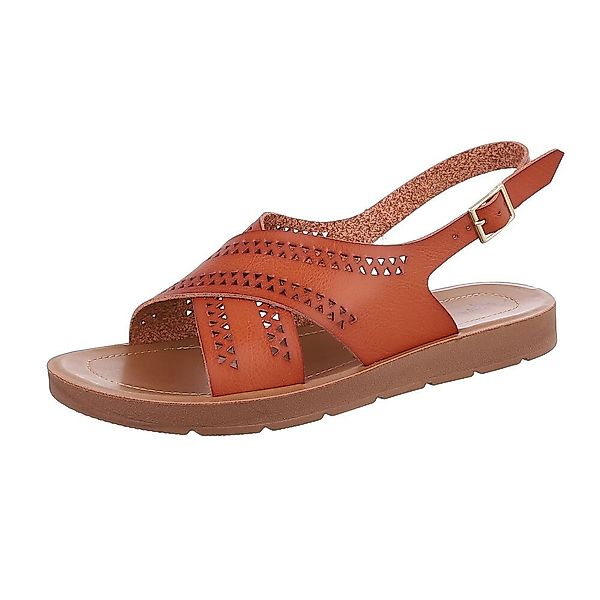 Ital-Design Damen Freizeit Riemchensandalette (86706880) Keilabsatz/Wedge günstig online kaufen