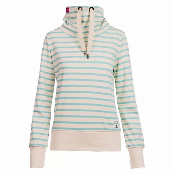 salzhaut Langarmshirt Damen Sweatshirt Kooveljau mit Streifen - Pullover mi günstig online kaufen
