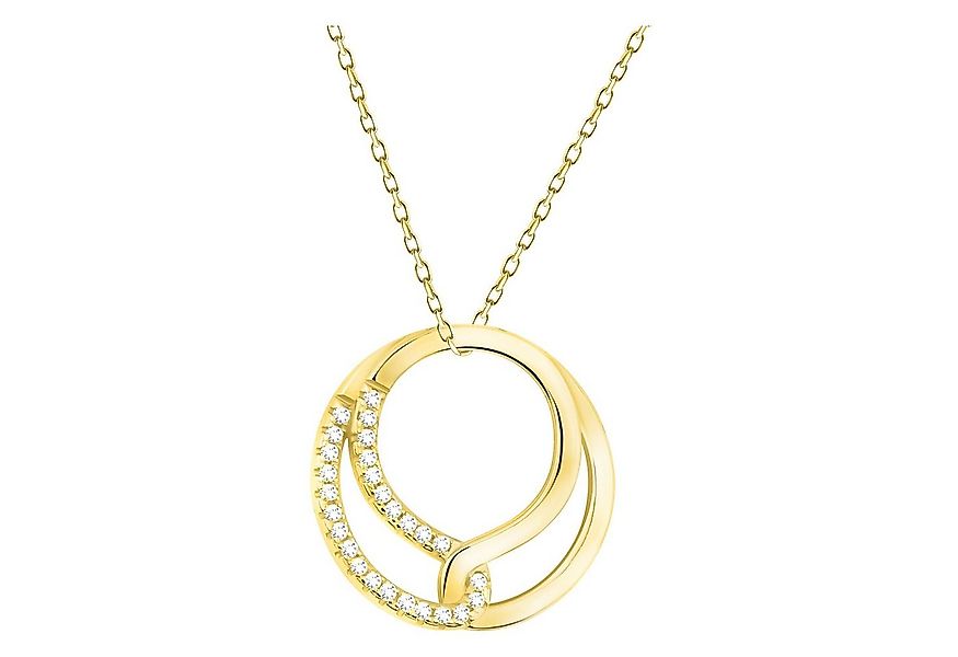 Sofia Milani Kette mit Anhänger Kreis, 925 Silber Damen Schmuck - N0638 günstig online kaufen