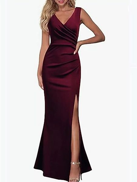 ZWY Abendkleid Damen Cocktailkleid, Ärmelloses Strapskleid, A-Linie Kleid ( günstig online kaufen