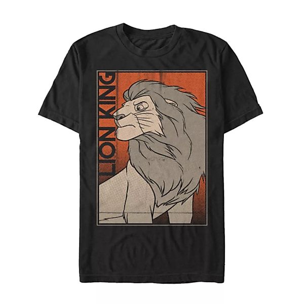 Disney - Der König der Löwen - Simba Comic King - Männer T-Shirt günstig online kaufen