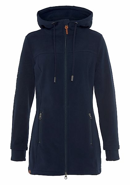 KangaROOS Fleecejacke mit Kapuze figurbetonter Schnitt, mit Kapuze, mit 2-W günstig online kaufen