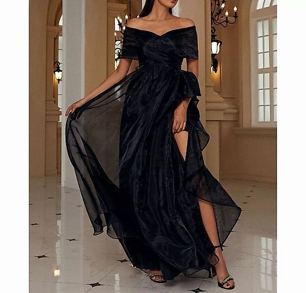 ZWY Abendkleid Schulterfreies Kleid Party Kleid Damen Röhrenkleid Bankettkl günstig online kaufen