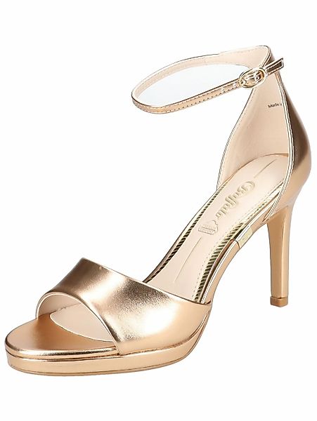 Buffalo High-Heel-Sandalette "Buffalo Sandalen Lederimitat" günstig online kaufen