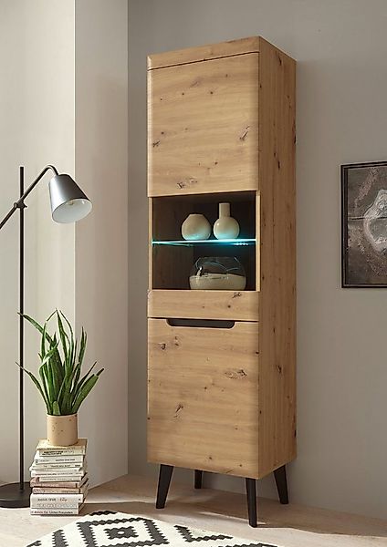 Home affaire Vitrine Torge, Hochschrank, Glasvitrine, Standvitrine, Vitrine günstig online kaufen