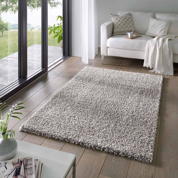 TaraCarpet Langflor-Teppich Venezia Shaggy, rechteckig, Höhe: günstig online kaufen