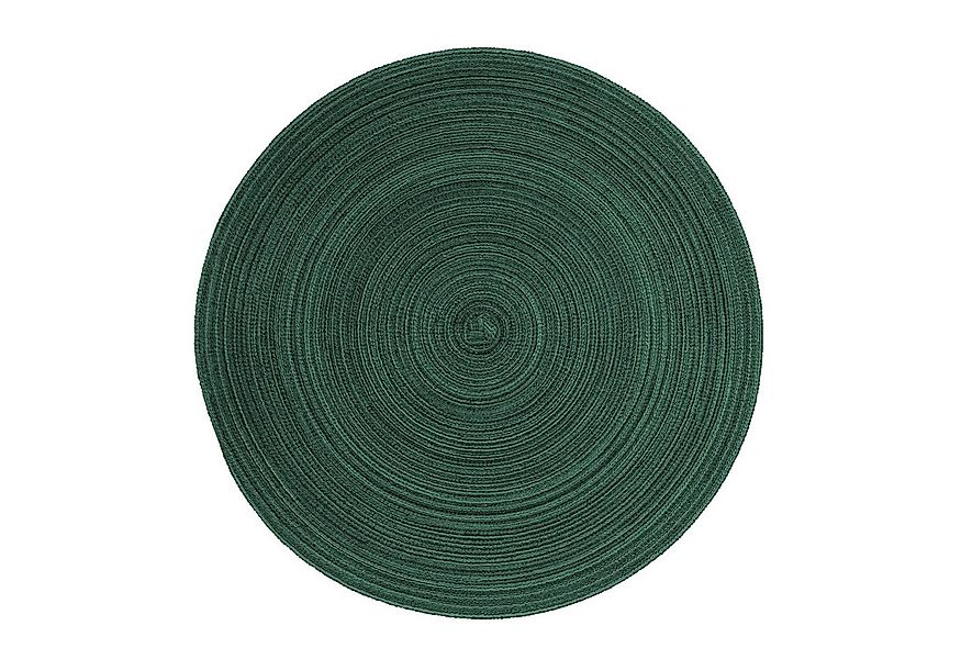 PICHLER Platzset Tischset rund 12er Set Samba Kreis 038 forest, (Spar-Set, günstig online kaufen