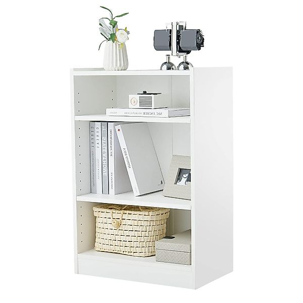 KOMFOTTEU Bücherregal Eck-Bücherregal, mit verstellbaren Regalen, günstig online kaufen