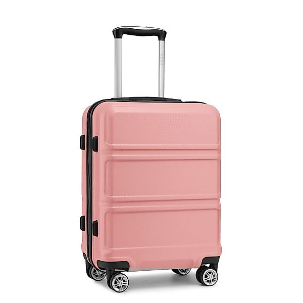 KONO Hartschalen-Trolley mit TSA-Schloss - Reisekoffer günstig online kaufen