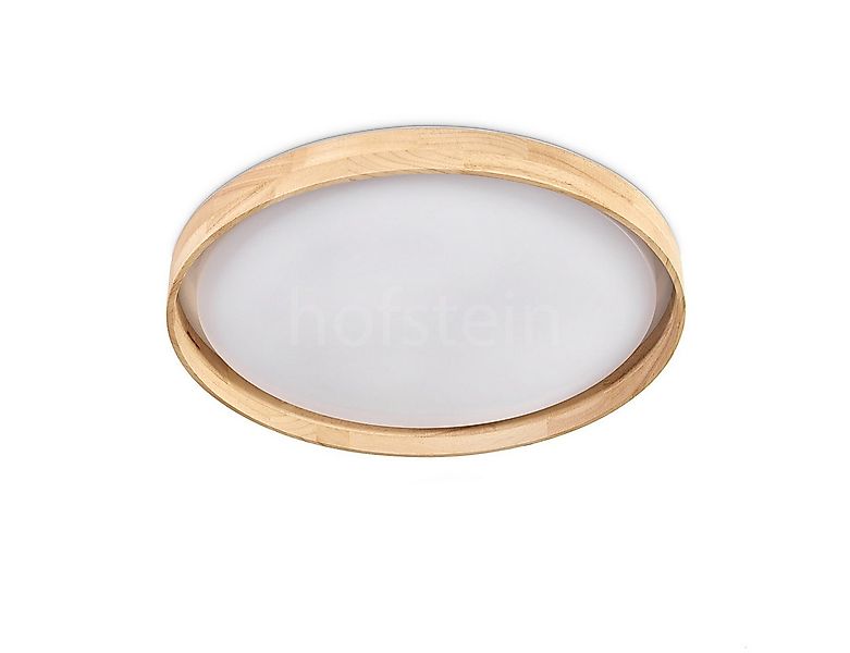 hofstein Deckenleuchte dimmbare Deckenleuchte aus Holz/Metall/Kunststoff in günstig online kaufen