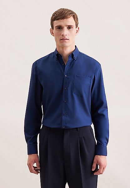 seidensticker Businesshemd Schwarze Rose Comfort 1/1 Button-Down-Kragen Uni günstig online kaufen