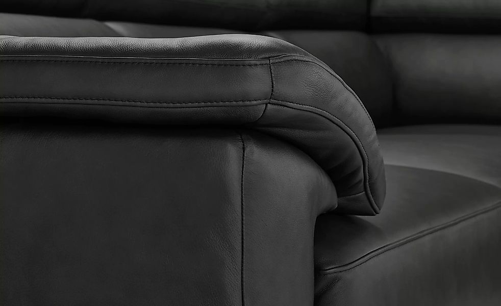 Max Schelling Ecksofa  Vita ¦ schwarz ¦ Maße (cm): B: 293 H: 79 T: 209.0 Po günstig online kaufen