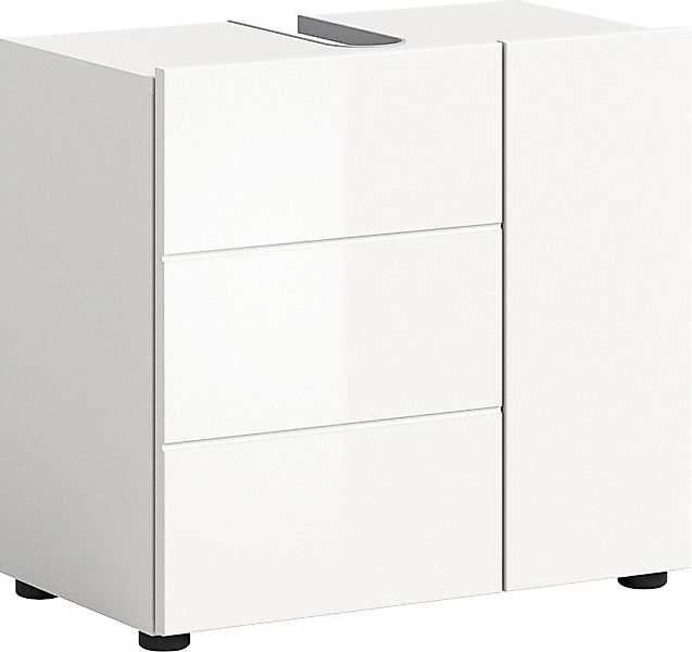 welltime Waschbeckenunterschrank BIEL, TOPSELLER!, Breite 60 cm, 1 Tür, 2 F günstig online kaufen