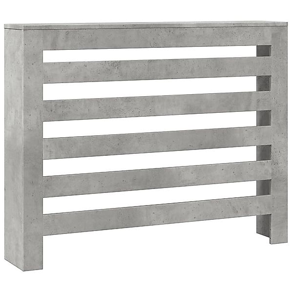vidaXL Heizkörper-Wäschetrockner Heizkörperverkleidung Betongrau 104x20x82 günstig online kaufen