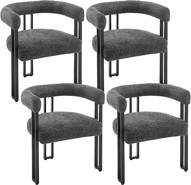 Woltu Esszimmerstuhl, Design Stuhl Küchenstuhl Sessel bequem modern, aus Ch günstig online kaufen