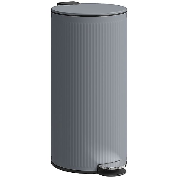 HOMCOM Mülleimer 30 L Treteimer mit Softclose-Deckel und Pedal, Abfallsamml günstig online kaufen