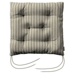 Stuhlkissen Thomas mit Bindeschnur, beige-braun, 38 x 38 x 8 cm, Outdoor Oa günstig online kaufen
