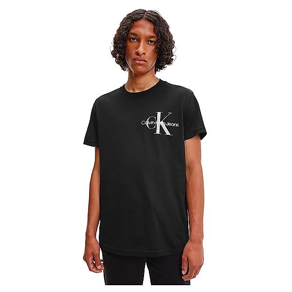 Calvin Klein Jeans Two Tone Monogram Kurzärmeliges T-shirt S Ck Black günstig online kaufen
