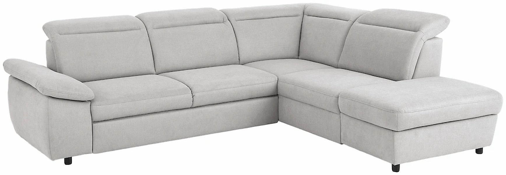 Home affaire Ecksofa "Mauritius L-Form" mit Ottomane, mit Kopfteil- und Arm günstig online kaufen