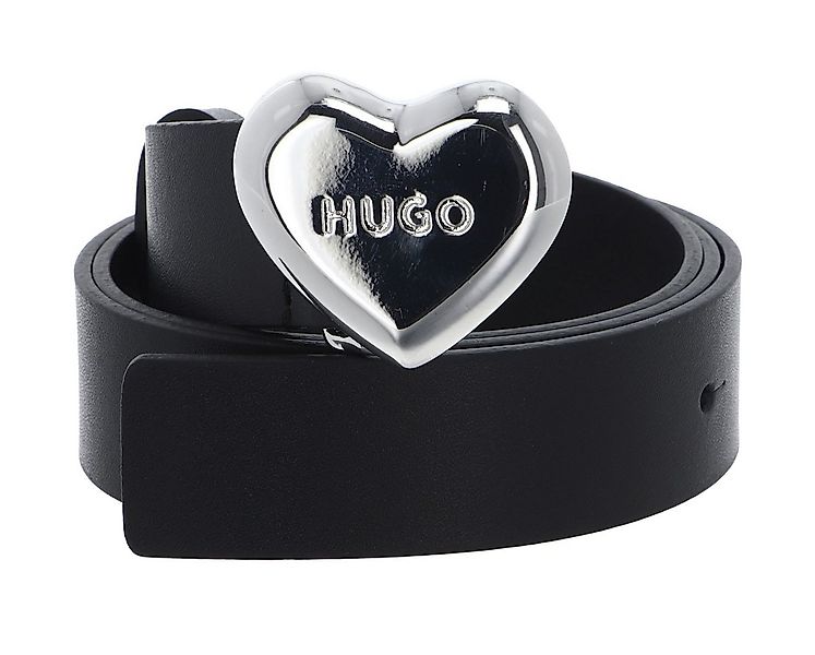 HUGO Ledergürtel Serce Sz30 Leather Belt aus echtem Rindsleder günstig online kaufen