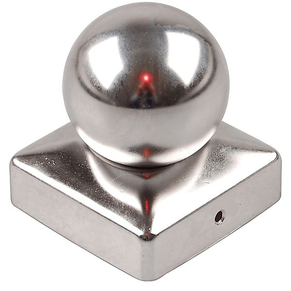 Holmwerk Pfostenkappe 10x Edelstahl 71 mm günstig online kaufen