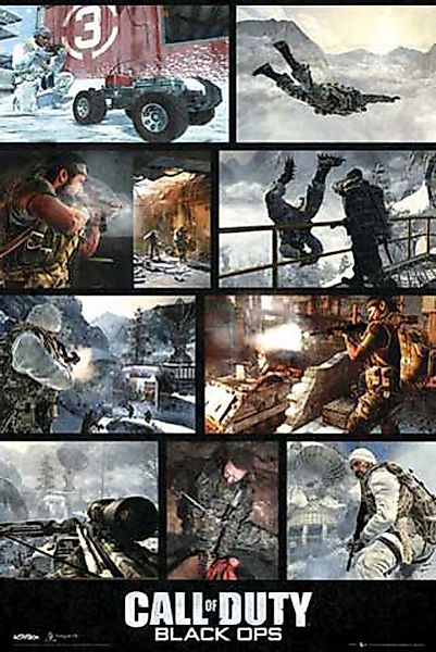 Poster Call Of Duty - Poster - Black Ops, Screenshots günstig online kaufen