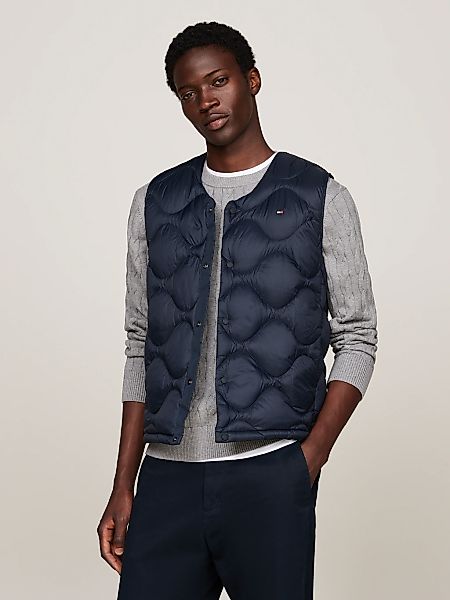 Tommy Hilfiger Steppweste "ONION QUILTED DOWN LINER VEST" mit Zwiebelsteppu günstig online kaufen