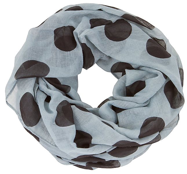 AvaMia Modeschal 4582-Punkte Loop Schal Schlauchschal mit Punkte gemustert, günstig online kaufen