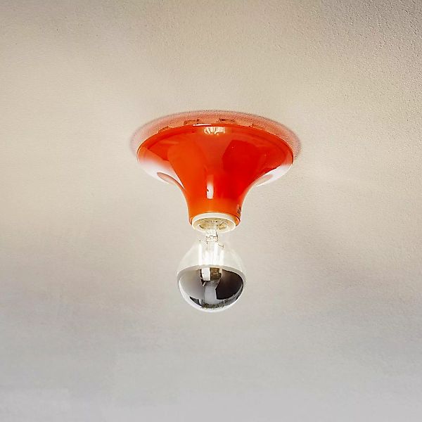 Artemide Teti Design-Deckenleuchte, transparent orange günstig online kaufen