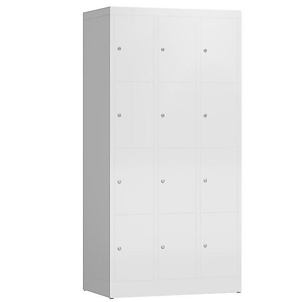 Steelboxx Fächerschrank ClassiX Schließfachschrank, 3 Abteile à 4 Fächer, 1 günstig online kaufen