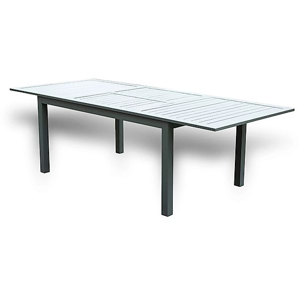 Home Deluxe Gartentisch Casa Ausziehbar Anthrazit 74 cm x 240 cm/160 cm x 1 günstig online kaufen