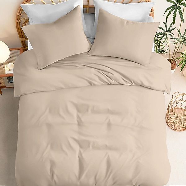 Elegear Bettwäsche Bettwäsche 135×200/155x220/200x200cm Mikrofaser Bettwäsc günstig online kaufen