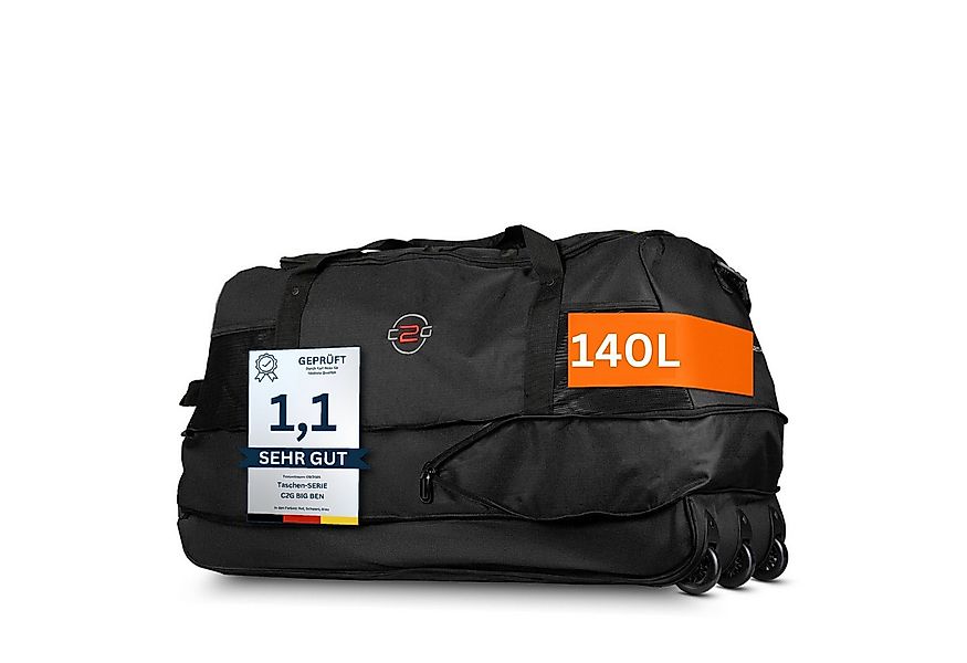 cocoono Reisetasche Reisetasche mit Rollen – Große faltbare Rolltasche 120L günstig online kaufen