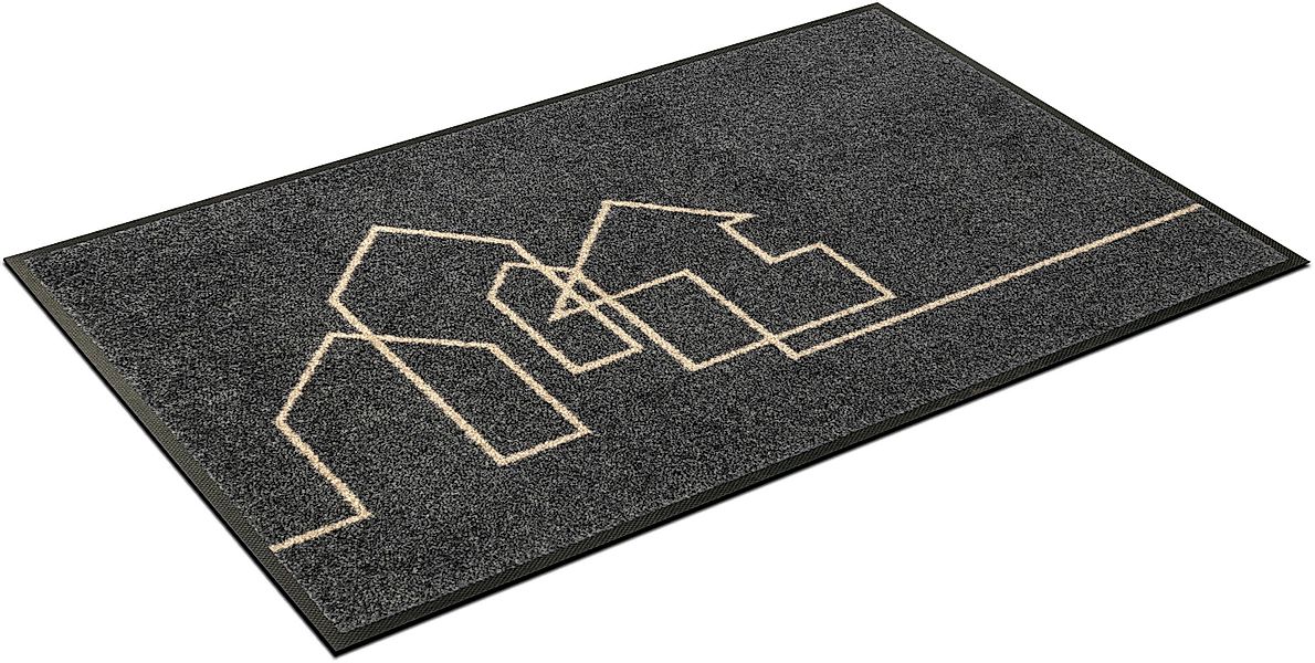 wash+dry by Kleen-Tex Fußmatte Linestreet, rechteckig, günstig online kaufen