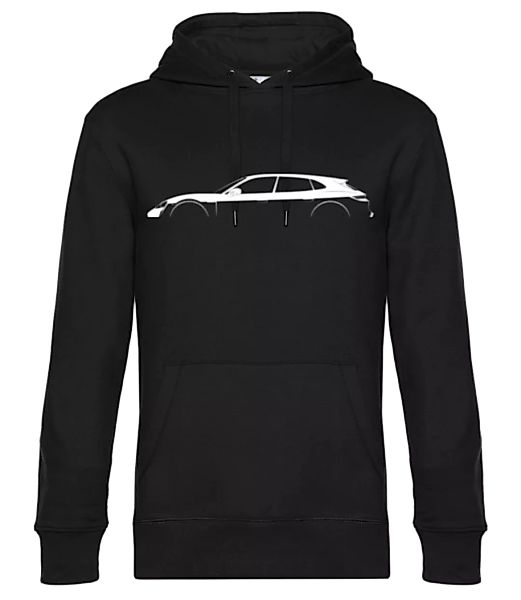 'Porsche Taycan Tur. S Cross' Silhouette · Unisex Premium Hoodie günstig online kaufen