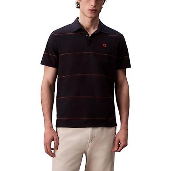 Calvin Klein Jeans  Poloshirt SS CROSS GRAIN STRIP LV04RC269G günstig online kaufen