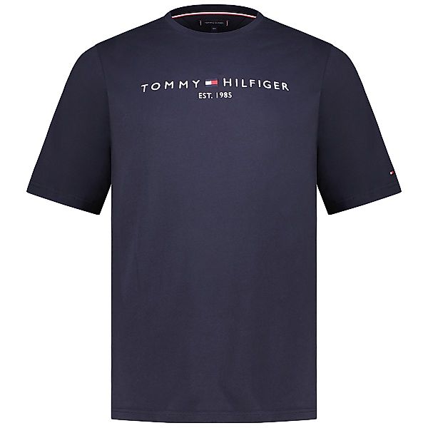 Tommy Hilfiger T-Shirt aus Baumwolle Farbe marine Größe: 5XL günstig online kaufen