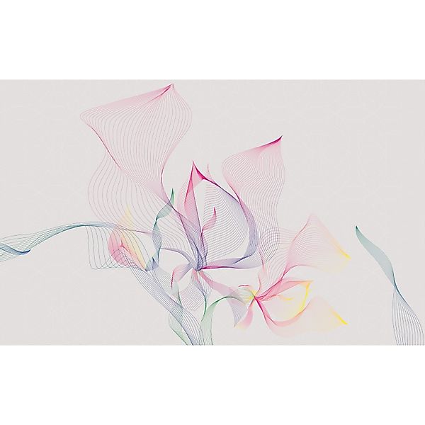 Sanders & Sanders Fototapete Künstlerisch Multicolor 400 x 250 cm 611951 günstig online kaufen